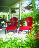 Relaxing Adirondack Chair